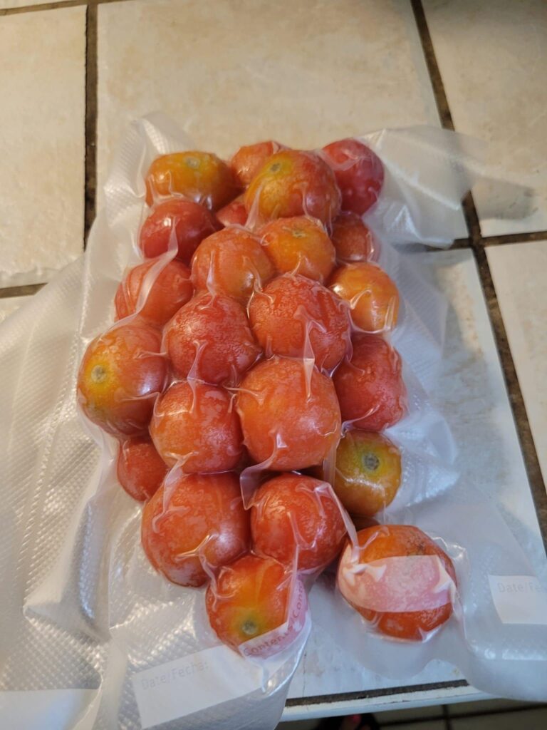 Preserving Perfection: Vacuum Sealing Tomatoes for Year-Round Enjoyment