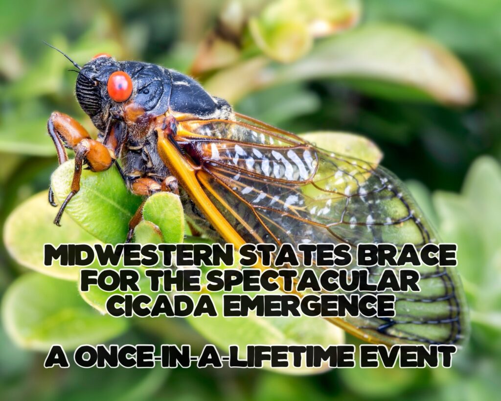 Midwestern States Brace for the Spectacular Cicada Emergence: A Once-in-a-Lifetime Event. 2024